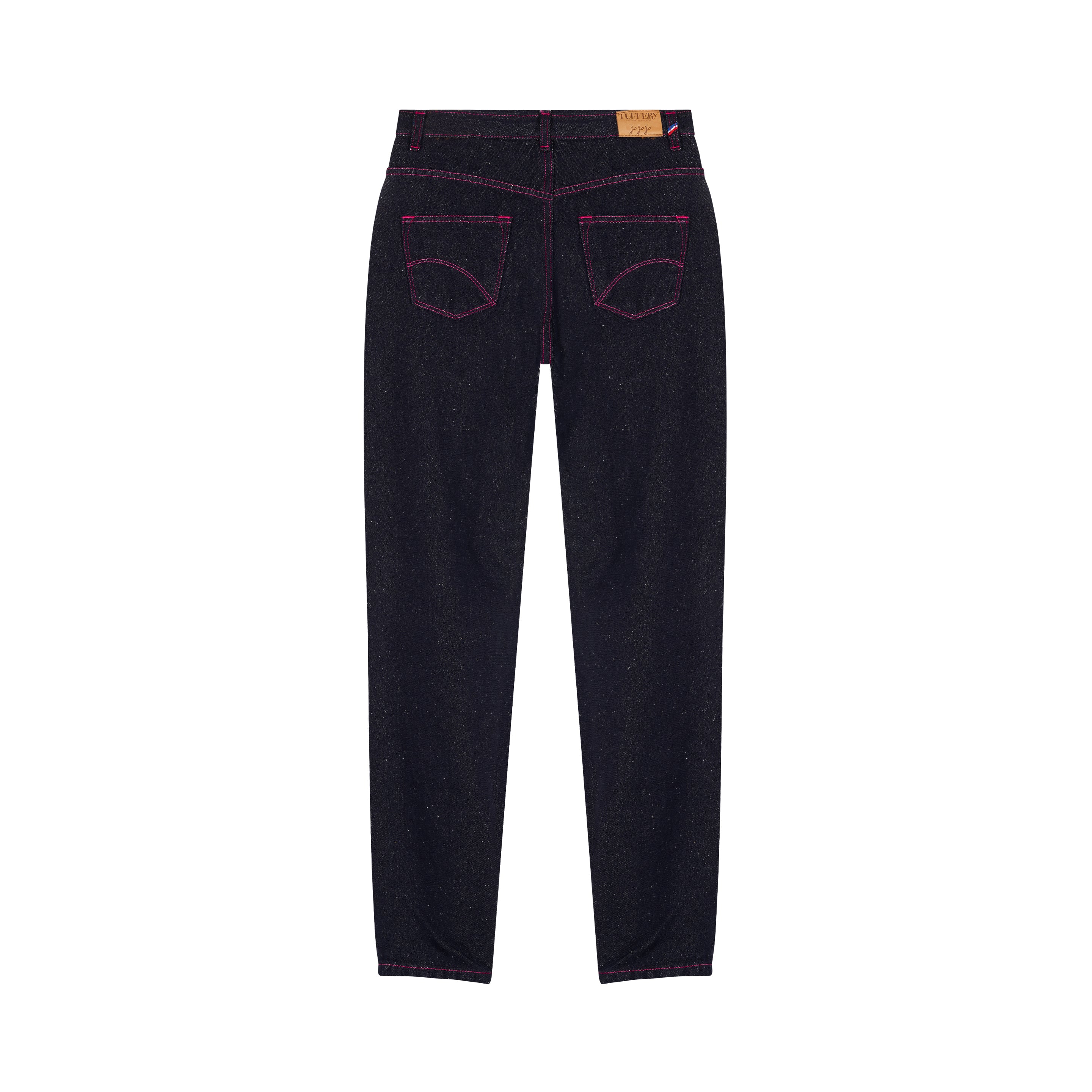 Hemp high waist mom jeans for women – Atelier Tuffery