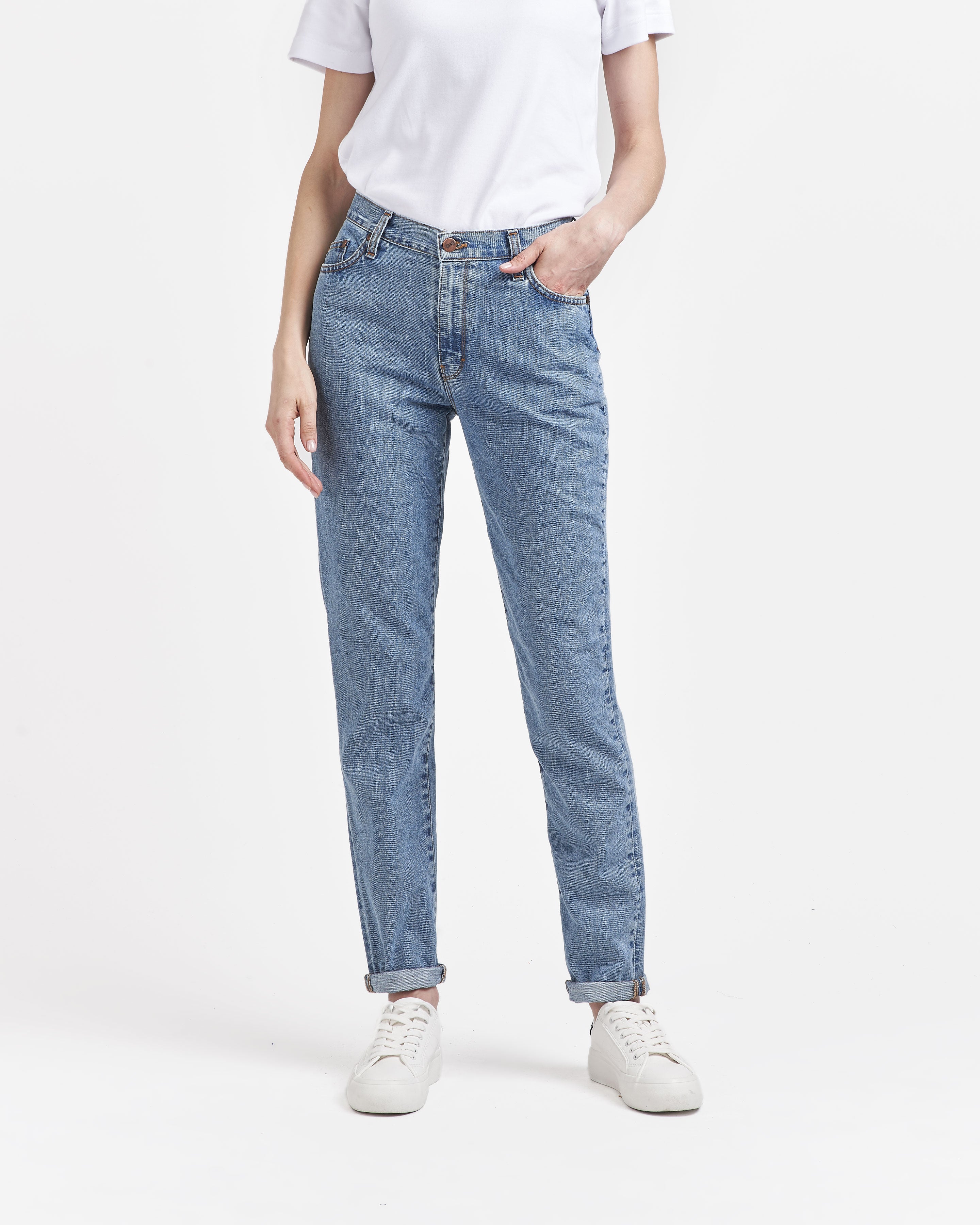 Clair Marthe women's high-waisted mom jeans – Atelier Tuffery
