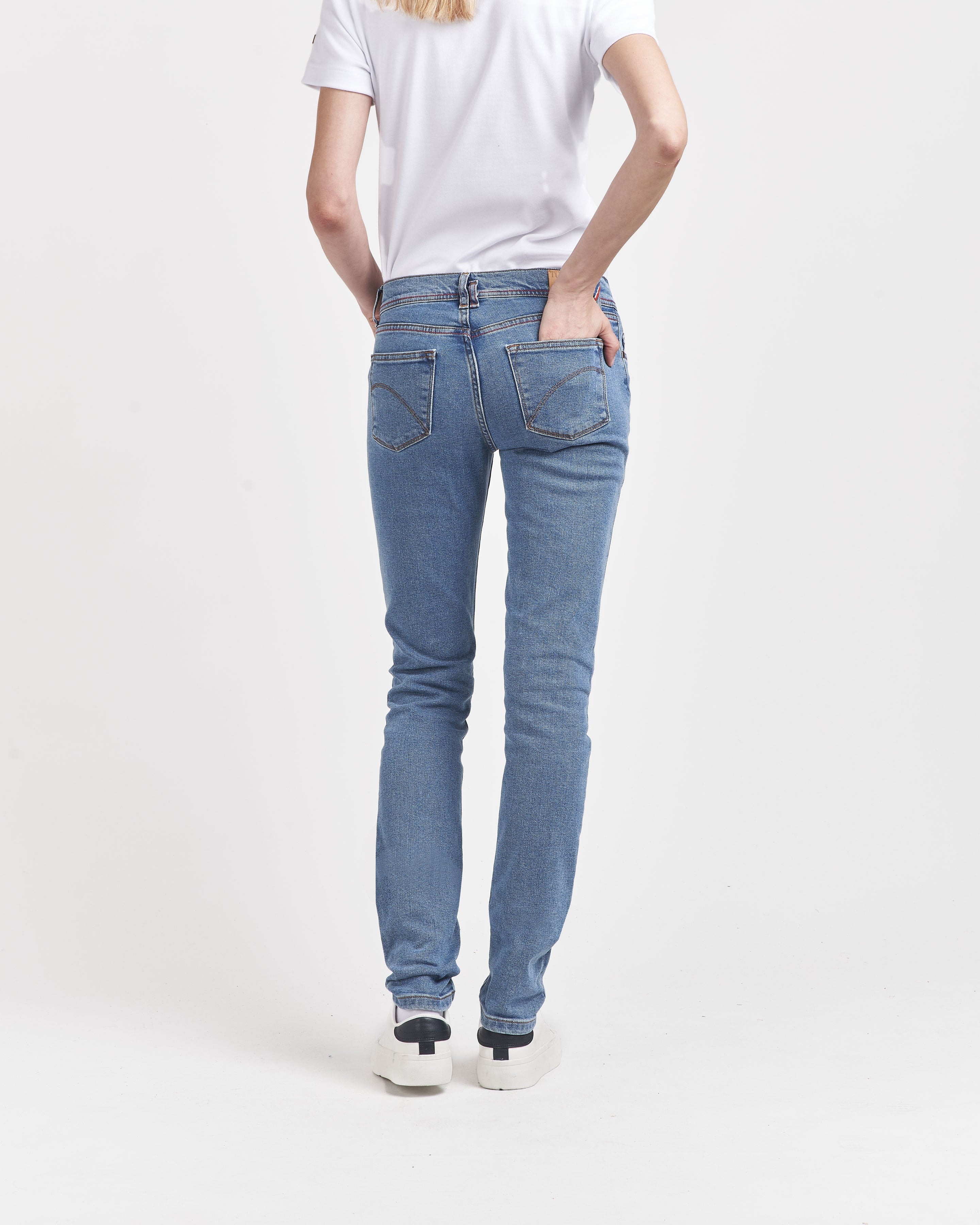 Women's slim jeans with standard waist Clair - Mathilde – Atelier